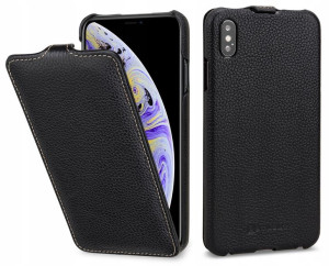 Etui do Apple iPhone Xs Max pionowy skóra Stilgut