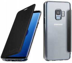 STILGUT NFC Blocking Book Etui do Samsung Galaxy S9 - BLACK