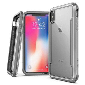 X-DORIA DEFENSE SHIELD etui do APPLE IPHONE XS MAX - Silver