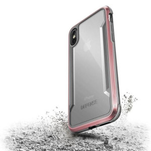 X-DORIA DEFENSE SHIELD etui do Apple iPhone XS / X - Rose Gold