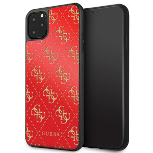 Guess Double Glitter Etui Do Iphone 11 Pro - Red
