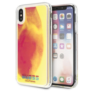 Guess California Liquid Etui Do Apple Iphone X / Xs - Pink
