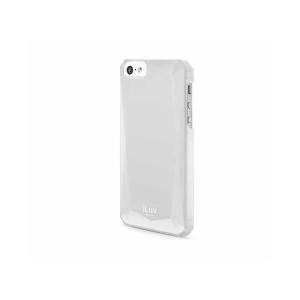 iLUV Mazarin Diamond Hardshell etui do Apple iPhone 5 / 5S / SE - WHITE