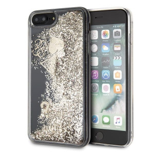 Guess Liquid Glitter Etui Do Iphone Se2020 / 7 / 8 4,7" - Gold