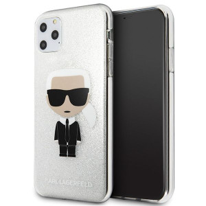 Karl Lagerfeld Hardcase Etui Dp Iphone 11 Pro Max Glitter Ikonik Karl - Si