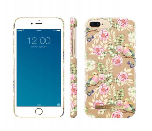 Ideal Fashion Case Etui Do Apple Iphone 8 Plus - Champagne Birds