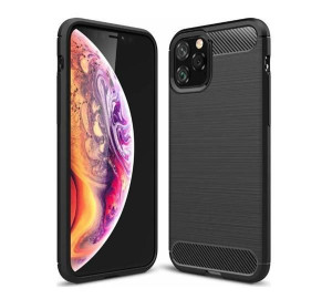 TECH-PROTECT TPUCarbon etui do iPhone 11 Pro Max - BLACK