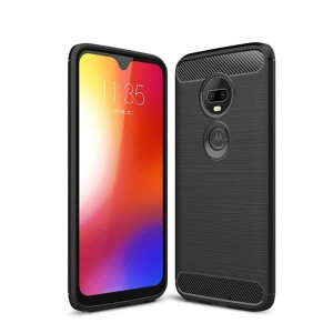 TECH-PROTECT TPUCarbon etui do Moto G7 PLAY - BLACK