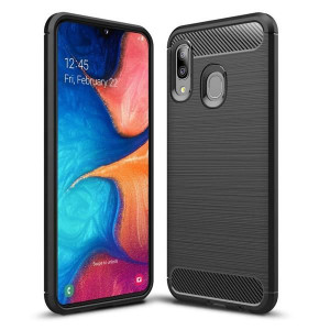TECH-PROTECT TPUCarbon etui do Samsung Galaxy A10e A102 - BLACK