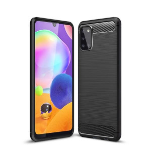 Tech-protect Tpucarbon Etui Do Samsung Galaxy A31 A315 - Black