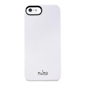 PURO Leather Cover etui do iPhone 5 / 5S / SE - BLACK