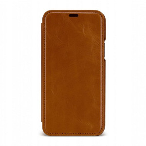 BAROON SLIM FLIP ELEGANCE etui do iPhone 11 Pro - BROWN