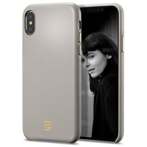 SPIGEN La Manon CALIN etui do iPhone Xs Max - OATMEAL BEIGE