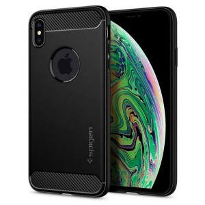 Spigen Rugged Armor Etui Do Iphone Xr - Matte Black