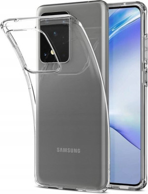 SPIGEN Liquid Crystal etui do Samsung S20 Ultra - CLEAR