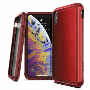 X-doria Defense Lux Etui Do Apple Iphone Xs Max - Red Leather