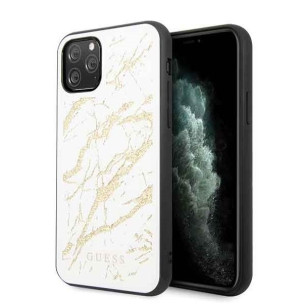Guess Marble Glitter Iphone 11 Pro - White