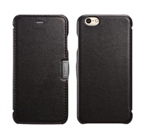 ICARER BOOK etui do iPhone 6/6S - GLATT BROWN