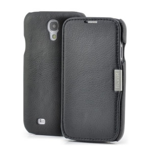 ICARER Luxury Series Etui do Samsung Galaxy S IV I9500 - BLACK