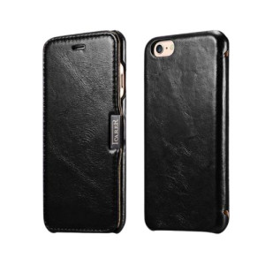 ICARER BOOK etui do iPhone 6/6S - GLATT BLACK