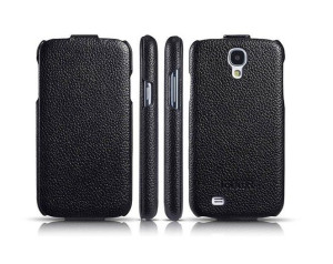 ICARER Luxury Series Etui do Samsung Galaxy S IV I9500 - BLACK