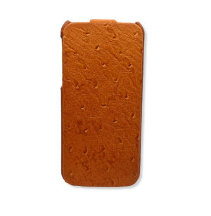 ICARER ULTRA THIN FLIP Etui do Apple iPhone 5/5S - ORANGE