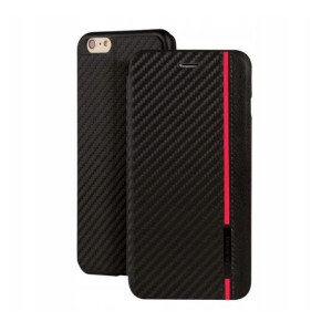 VIVA MADRID Grafito Etui do iPhone 6+/6s Plus - Carbon Black