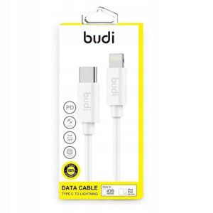 Kabel USB-C do Lightning z PD MFi 1m - Budi