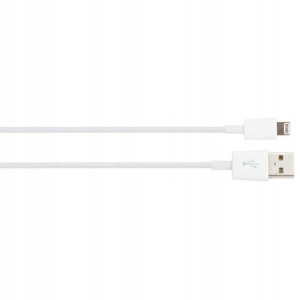 XQISIT Kabel USB-Lightning 1 m - WHITE
