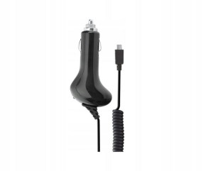 Xqisit Ładowarka Samochodowa Micro Usb 2,1a - Black