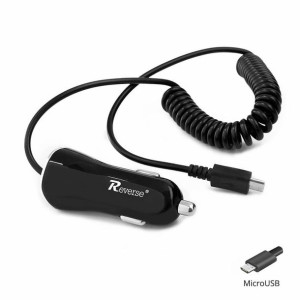 Ładowarka samochodowa REVERSE CC-21 1xUSB + kabel micro 2.1A czarny