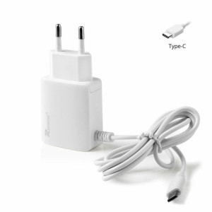 Ładowarka sieciowa REVERSE U20 USB + kabel Typ C 2.1A biały