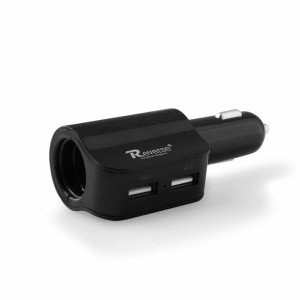 Ładowarka samochodowa REVERSE MC-25 2xUSB+ AD 2.1A czarny