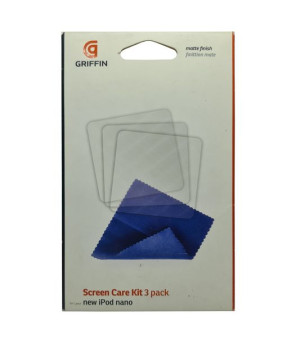 Griffin Screen Care Kit Matte 3 Pack folia ochronna do iPod nano