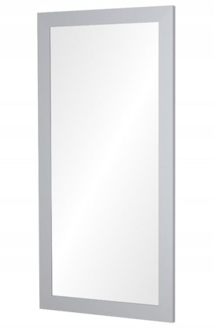 Lustro w ramie klejonej PREMIUM 140x50 ALUMINIUM