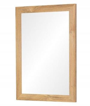Lustro w ramie klejonej PREMIUM 60x50 DĄB GRAND
