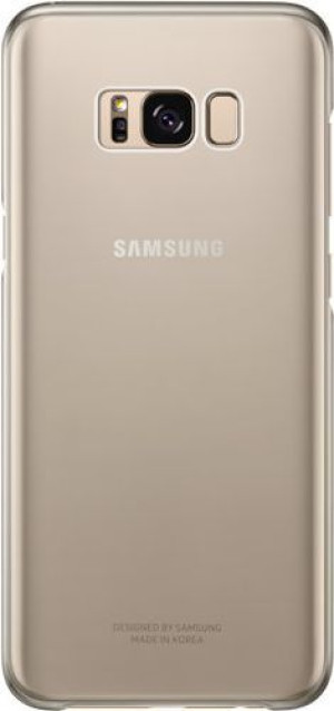 Etui Clear Cover Samsung G955 S8 Plus - Gold