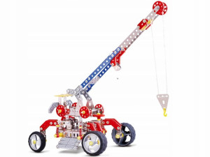 Dźwig Metalowe Konsturkcyjne Klocki Diy 413 El