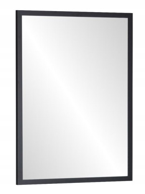 Lustro w ramie 80x60 CZARNE lub BIAŁE wąska rama