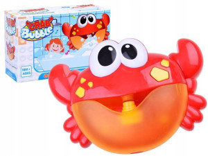 Bąbelkowy Grający Krab Zabawka Do Wanny Kąpieli
