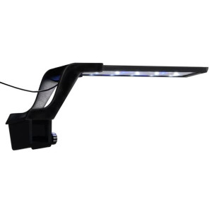 Lampa LED do akwarium, z zaciskiem, 25-45 cm, niebiesko-biała