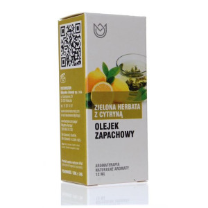 Olejek zapachowy Zielona herbata i Cytryna 12ml Naturalne Aromaty