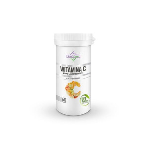 Witamina C Kwas L-Askorbinowy 800 Mg 60 Kapsułek Soul Farm