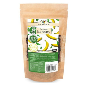 Banany Suszone Bez Dodatku Cukru 200 g - Simpatiko