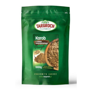 Karob Proszek 1 kg - Targroch - Mączka Chleba Świętojańskiego w proszku