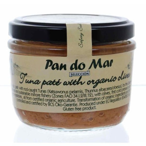 Pate z Tuńczyka i Bio Oliwek (Słoik) 125g-Pan Do Mar
