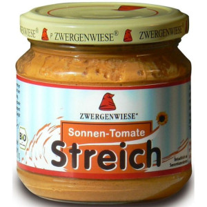Pasta Słonecznikowa z Suszonymi Pomidorami Bezglutenowa Bio 180 g Zwergenwi