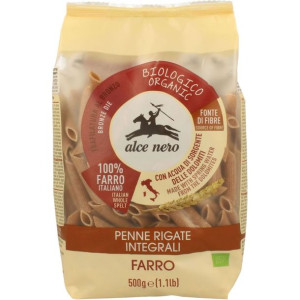 Makaron Orkiszowy Razowy Penne Bio 500 g Alce Nero