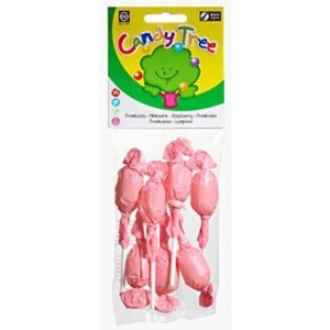 Lizaki Okrągłe Malinowe Bio 70 g (7 x 10 g) - Candy Tree