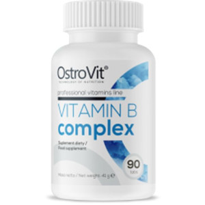 Vitamin B Complex Witamina B 90 Tabletek OstroVit